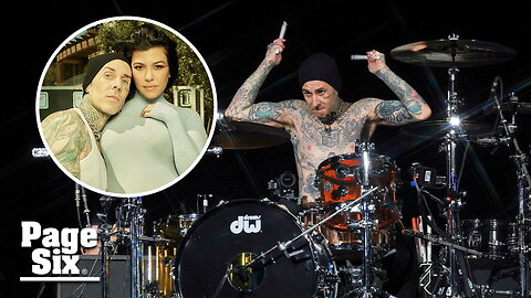 Travis Barker rushes home from Blink-182 tour for 'urgent family matter' amid Kourtney Kardashian's pregnancy