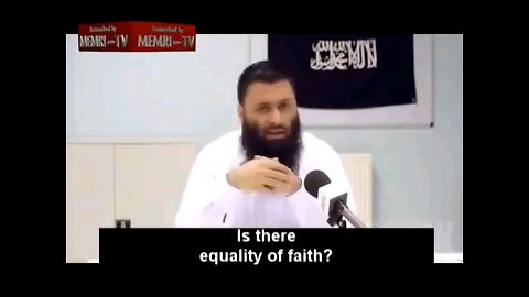 Listen to this sick Muslim talking about Kaffirs (non-muslims). Yes! He's talking about you!