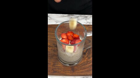 Healthy Oats and Fruits Breakfast ASMR.