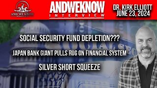 6.23.24: LT W/ DR. ELLIOT: WORLD BANKS LIQUIDATE US/EUROPEAN BONDS, 1/2 TRILLION IN LOSSES, SILVER S