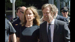 Felicity Huffman completes her college admissions sentence
