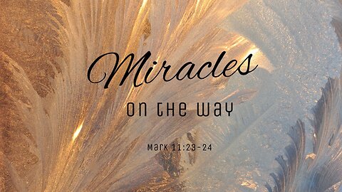 Are you waiting for your miracle? You need to do THIS first!