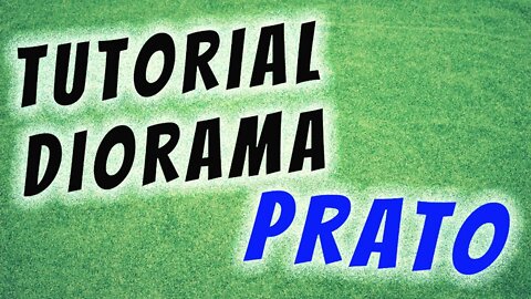 TUTORIAL DIORAMA come realizzare ERBA o PRATO in tanti colori