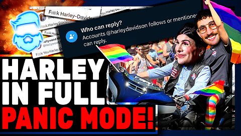Harley Davidson MELTDOWN After Sean Strickland Calls Out Woke CEO! Locks Down Twitter & In Hiding!