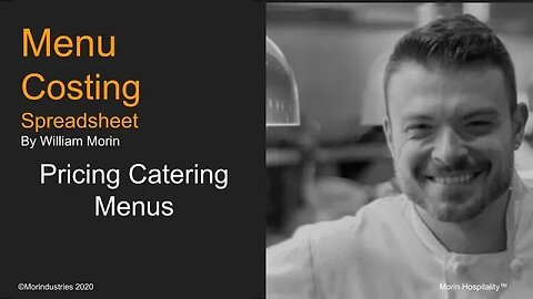 Pricing Catering Menus