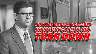 REP. BRAD SCHNEIDER SPEAKS OUT: POSTERS OF GAZA HOSTAGES OUTSIDE HIS OFFICE TORN DOWN