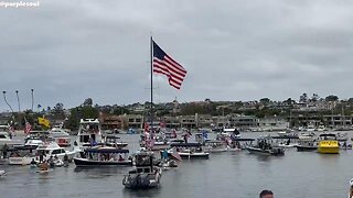 Newport Beach, California shows its love for President Donald J. Trump.