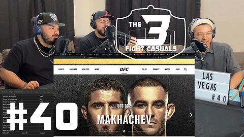 The 3 Fight Casuals - #40 - UFC 302 PREDICTIONS - 5 vs 5 BOXING PREDICTIONS
