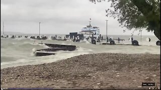 Miller Ferry experiencing flooding