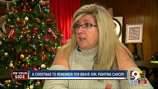 Veterans' group 'adopts' family of 8-year-old cancer patient Naomi Short for Christmas