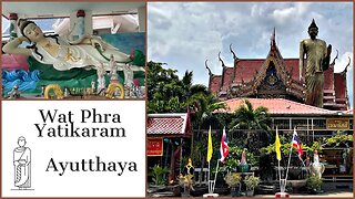 Wat Phraya Tikaram วัดพระญาติการาม - Ayutthaya Thailand 2023