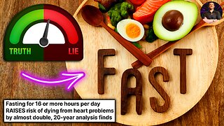 Fasting Will KILL YOU According to a NEW and AWFUL Study!