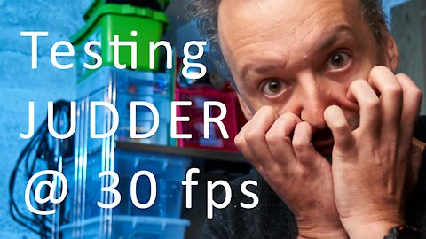 Testing Judder - Video at 30 FPS - pans recorded on BMPCC 6k pro