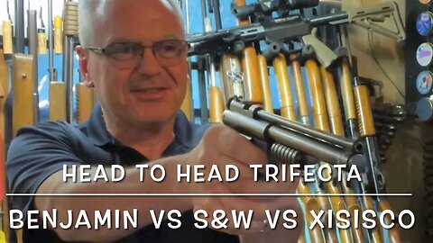 Head to head to head! Benjamin 137 vs S&W 79g vs Xisico XSP120D this is gonna be fun!