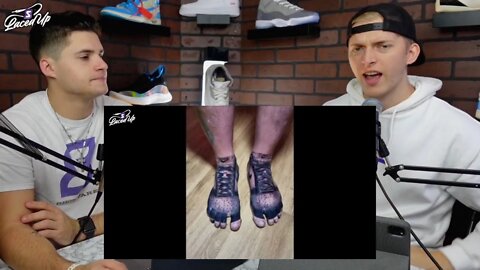 UK Man Gets His Favorite Nike Sneakers Tattooed On His FEET | Laced Up Clip EP 25