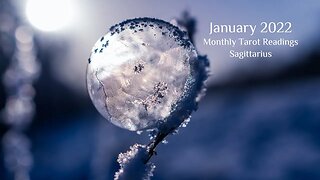 SAGITTARIUS January 2023 | MONTHLY TAROT READING | Sun Rising Moon