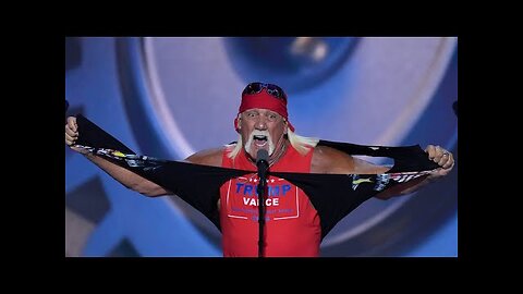 Hulk Hogan rips shirt at RNC: 'Let Trumpamania run wild, brother'