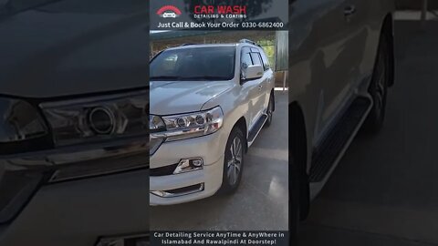 Toyota Land Cruiser V8 After Complete Car Detailing | Car detailing at home in Islamabad
