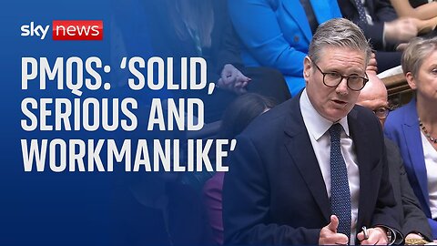 'Workmanlike' PMQs for Starmer's first outing - Sky's Sam Coates analysis| VYPER ✅