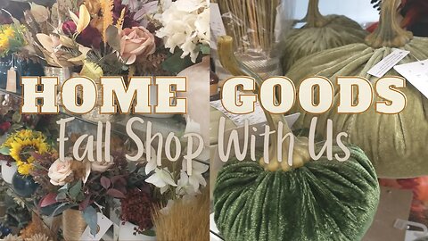Fall & Halloween Shopping Day With Mom | Home Goods Fall & Halloween Shopping Day