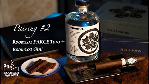 Room101 FARCE Toro Maduro Cigar + Room101 Gin Pairing!