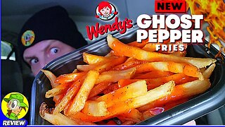 Wendy's® GHOST PEPPER FRIES 2023 Review 👧👻🌶️🍟 Bring The HEAT! 🔥 Peep THIS Out! 🕵️‍♂️