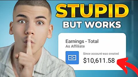 Dumbest $1,000/Day Affiliate Marketing for Beginners! (Make Money Online 2023)