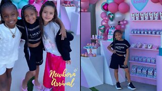 DJ Mustard's Daughter Kauner Celebrates Her 7th B-Day! 🎂