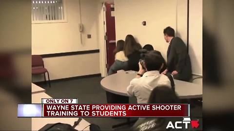 Wayne State police to conduct active shooter training for staff, students