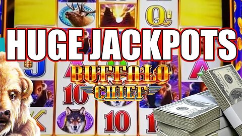 High Limit $50 Spins on Buffalo Chief! 🪙 Free Games Jackpot!
