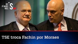 TSE elege Alexandre de Moraes como novo presidente no lugar de Fachin