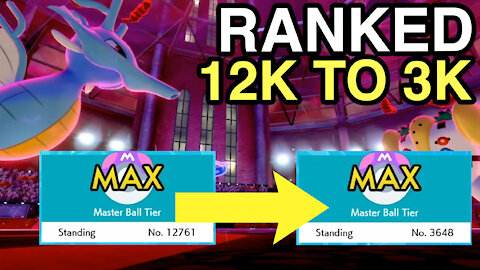 Going from 12k to 3k on Masterball Rank • VGC Series 8 • Pokemon Sword & Shield Ranked Battles