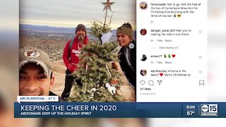 Families around the Valley are keeping the cheer in 2020