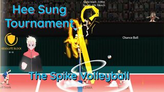 The Spike Volleyball - S-Tier Hee Sung vs Nishikawa / Hanuel High- Speed Run Test #2