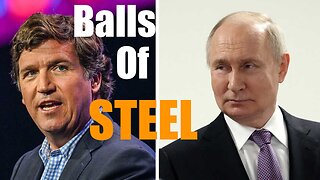 Tucker Carlson has BALLS OF STEEL -- Vladmir Putin Interview