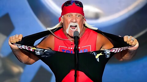 Hulk Hogan rips off shirt at Republican National Convention