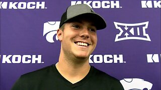 Kansas State Football | Will Howard Interview | August 22, 2023