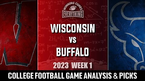 Wisconsin vs Buffalo Picks & Prediction Against the Spread 2023 College Football Analysis