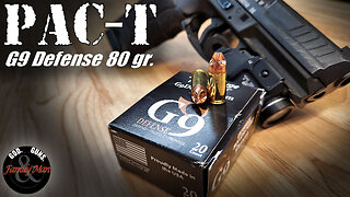 Ballistic Testing G9 Defense Ammo