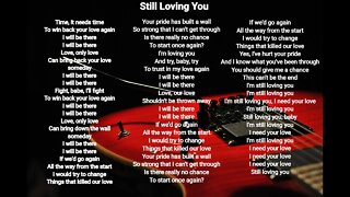 Still Loving you - Scorpions lyrics HQ