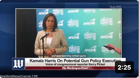 Kamala Harris Vows to Send Police Door-To-Door to Confiscate Firearms From Law-Abiding Americans