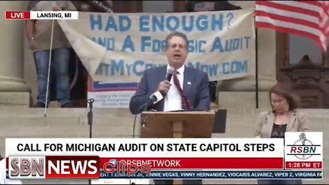 Call for Michigan Audit on State Capitol Steps - 4644