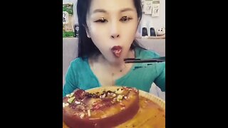 Pork belly mukbang | @mukbang_food on IG 🐖 #shorts