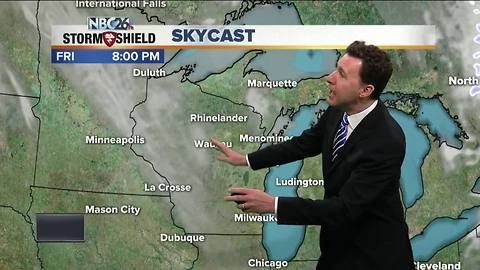 Michael Fish's NBC26 Storm Shield weather forecast