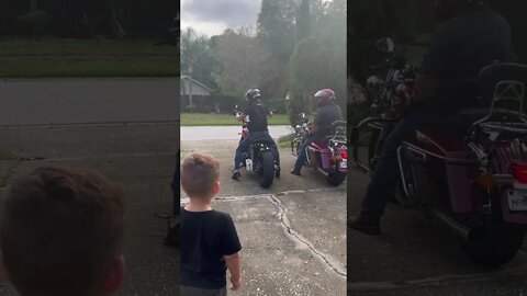 Motorcycles are for the whole family.