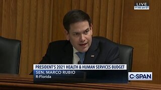Senator Rubio Questions HHS Secretary Azar on the Coronavirus
