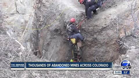 State Division of Reclamation says there are 23,000 abandoned mines in Colorado