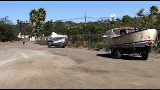 Boats, tires, trash dumped at little league field