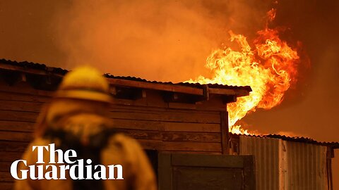 Crews battle flames as wildfires burn across western United States