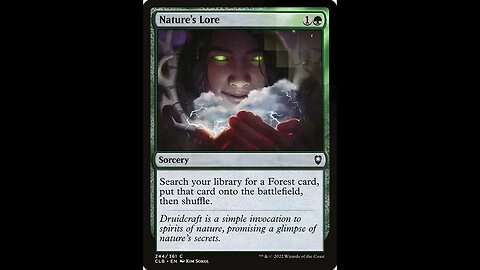 Top 10 Green Cards in EDH